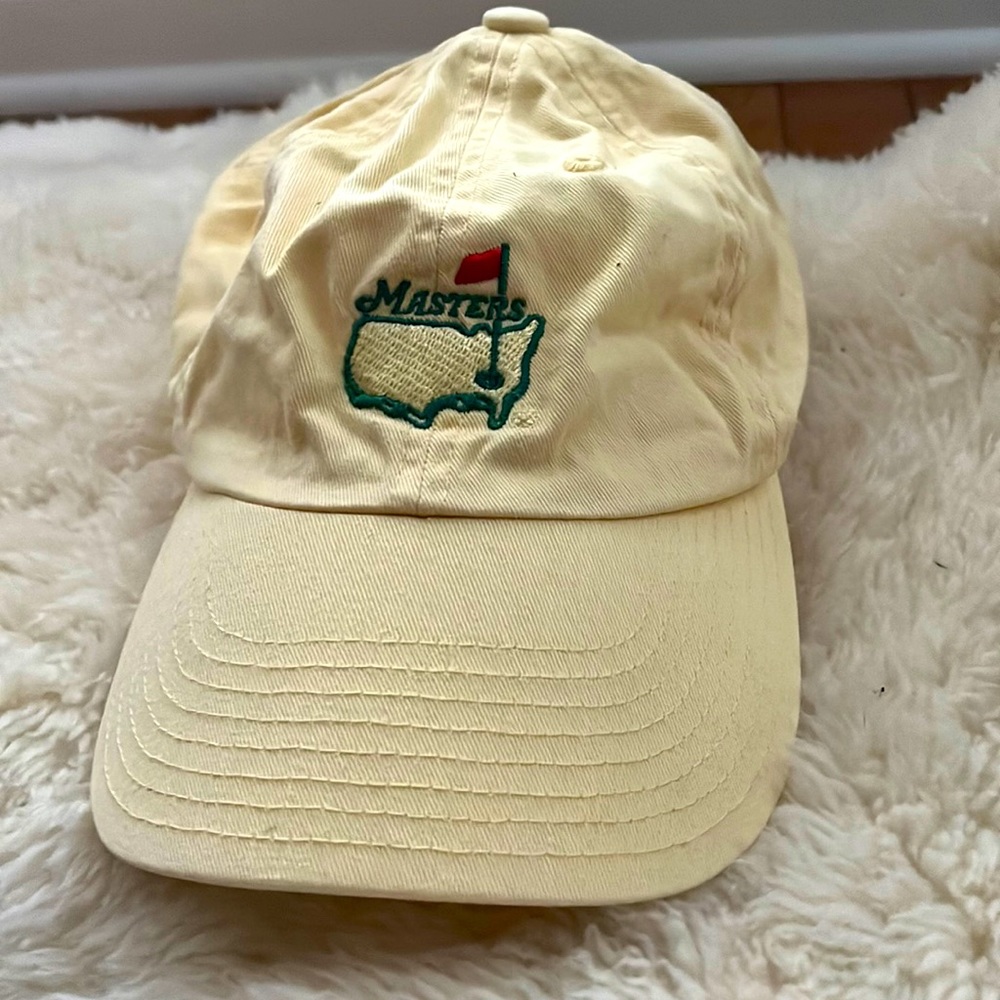 Masters baseball hat adjustable